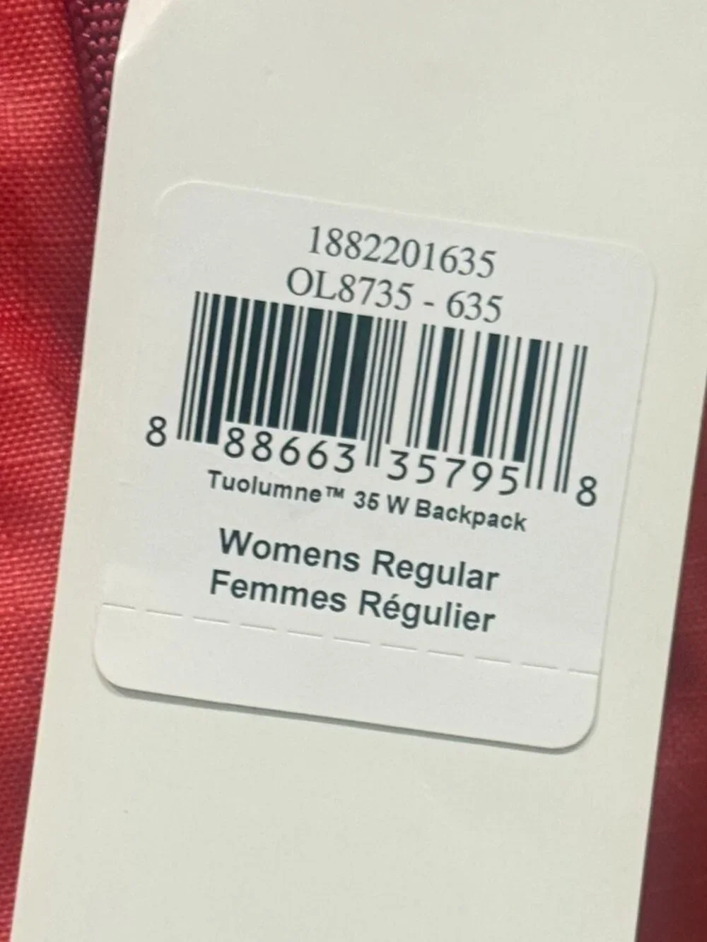 Mountain Hardwear new tags